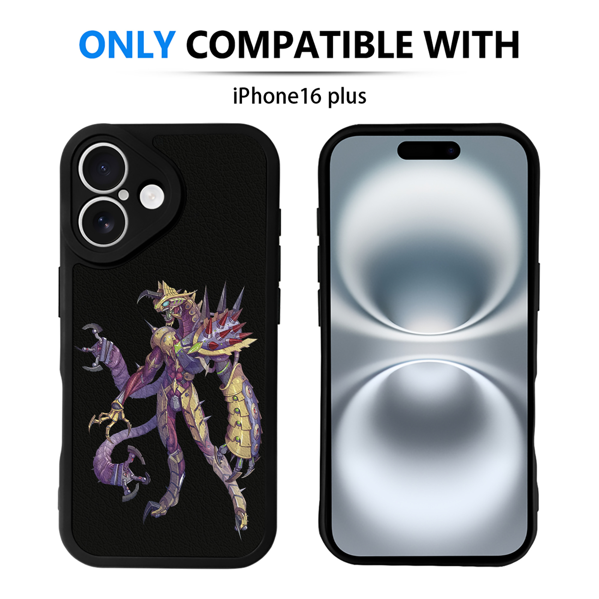 （画像用） ウルトラマン Ultraman 【iPhone 16シリーズ対応】シリコンスマホケース（レザー調） 材質：シリコン